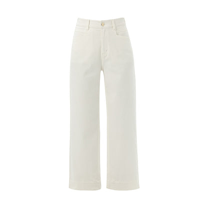 Women's Straight-Leg Cropped Jeans