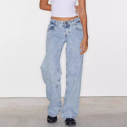 Women's Straight Leg Denim Jeans