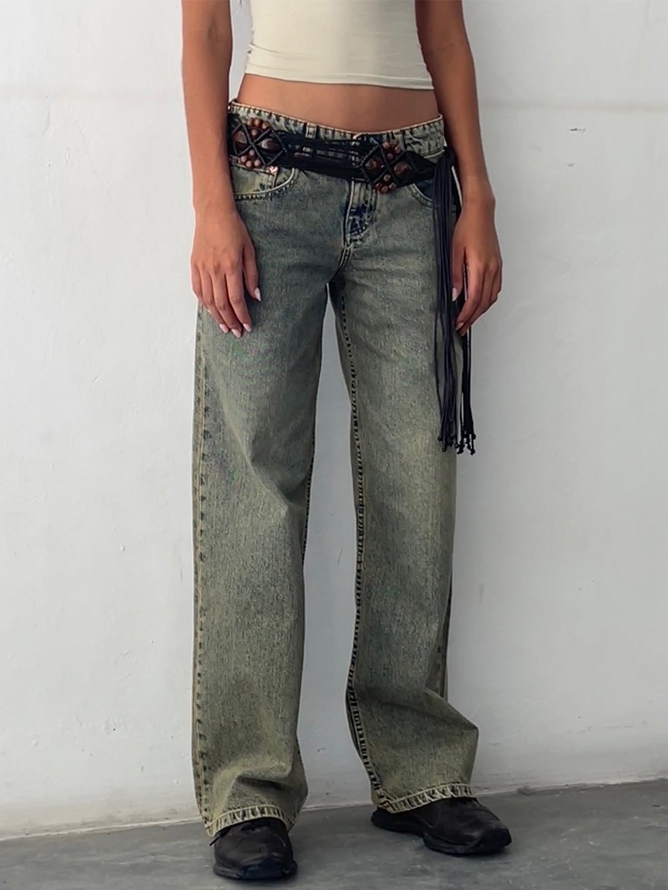 Women's Straight Leg Denim Jeans