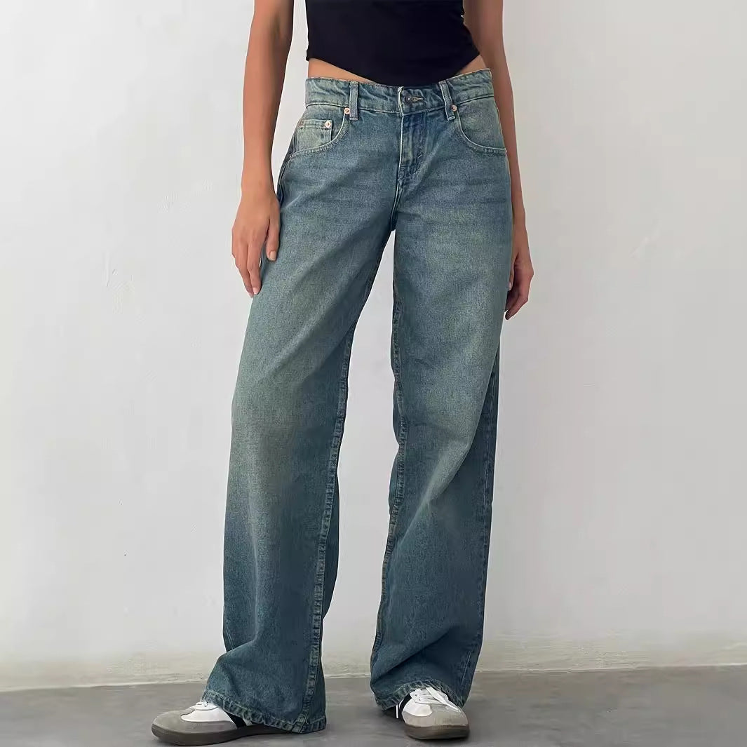 Women's Straight Leg Denim Jeans