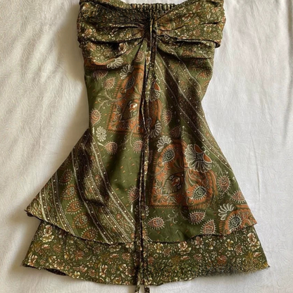 Women's strapless top