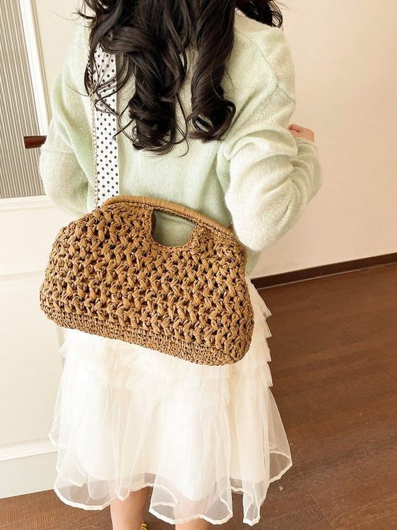 Women's Straw Woven Handbag