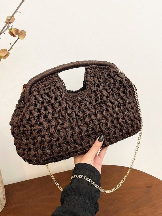 Women's Straw Woven Handbag