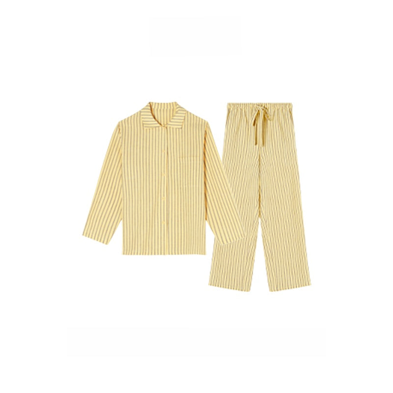 Women's Striped Cotton Homewear Set