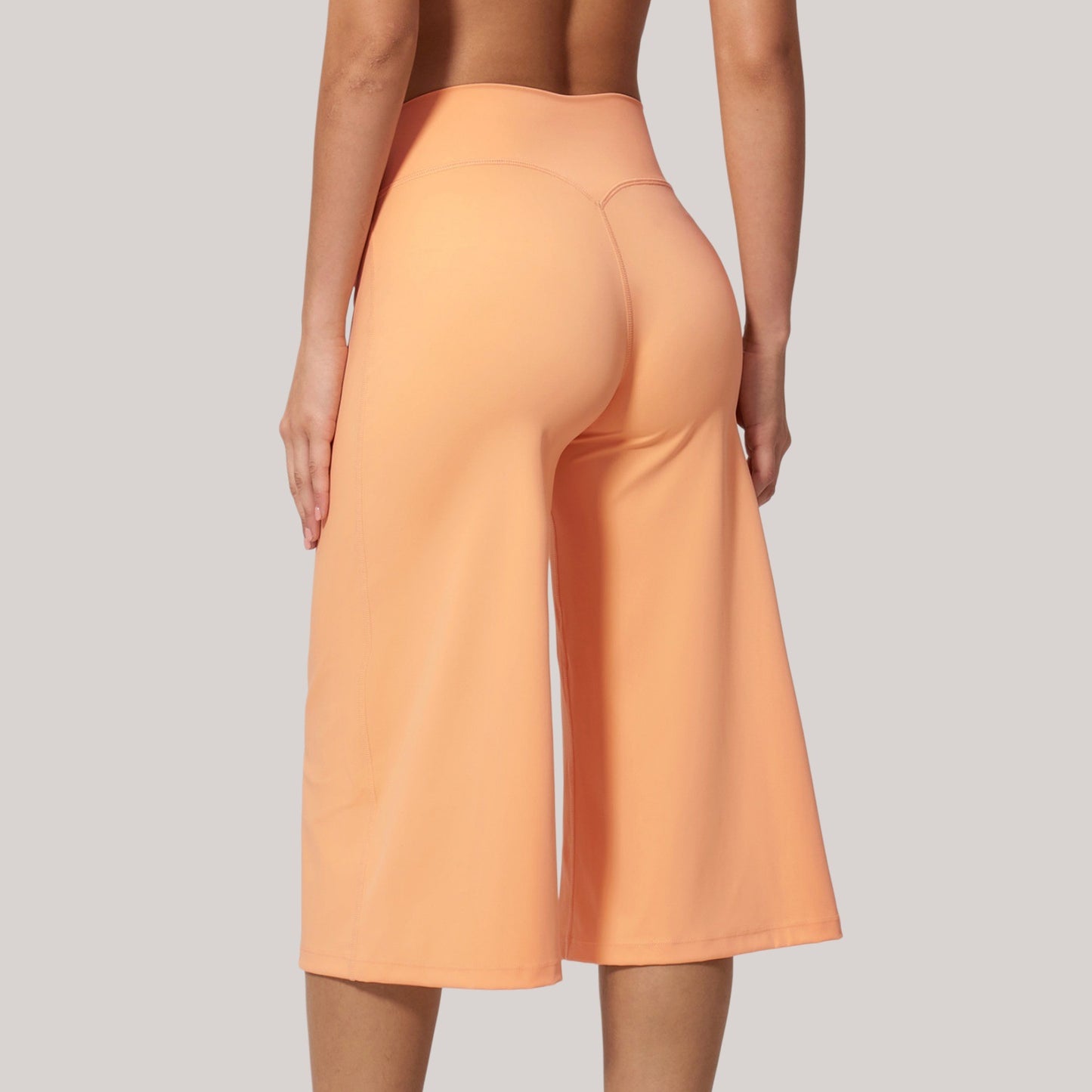 Women's Summer Brushed Fleece Cropped Yoga Pants