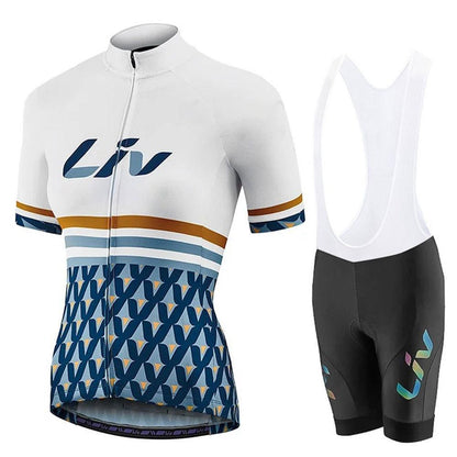 Women's Summer Cycling Jersey for Road Biking and Downhill Riding