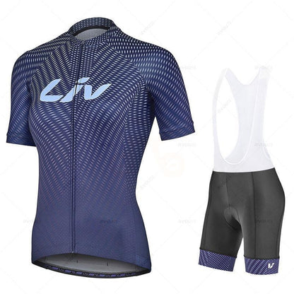 Women's Summer Cycling Jersey for Road Biking and Downhill Riding