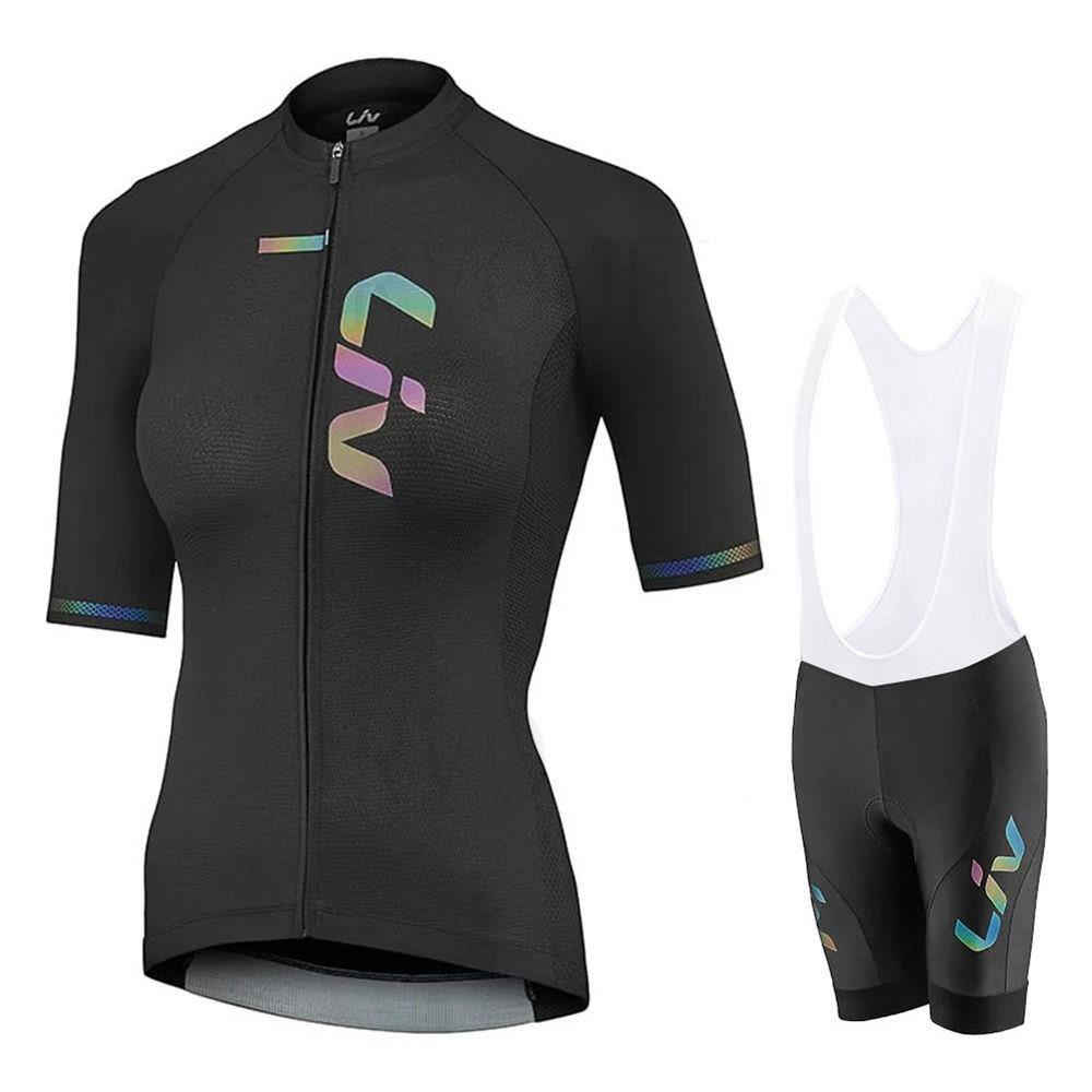 Women's Summer Cycling Jersey for Road Biking and Downhill Riding