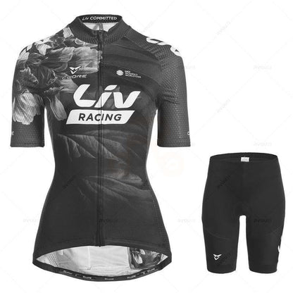 Women's Summer Cycling Jersey for Road Biking and Downhill Riding
