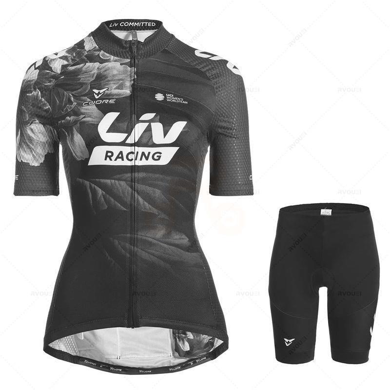 Women's Summer Cycling Jersey for Road Biking and Downhill Riding