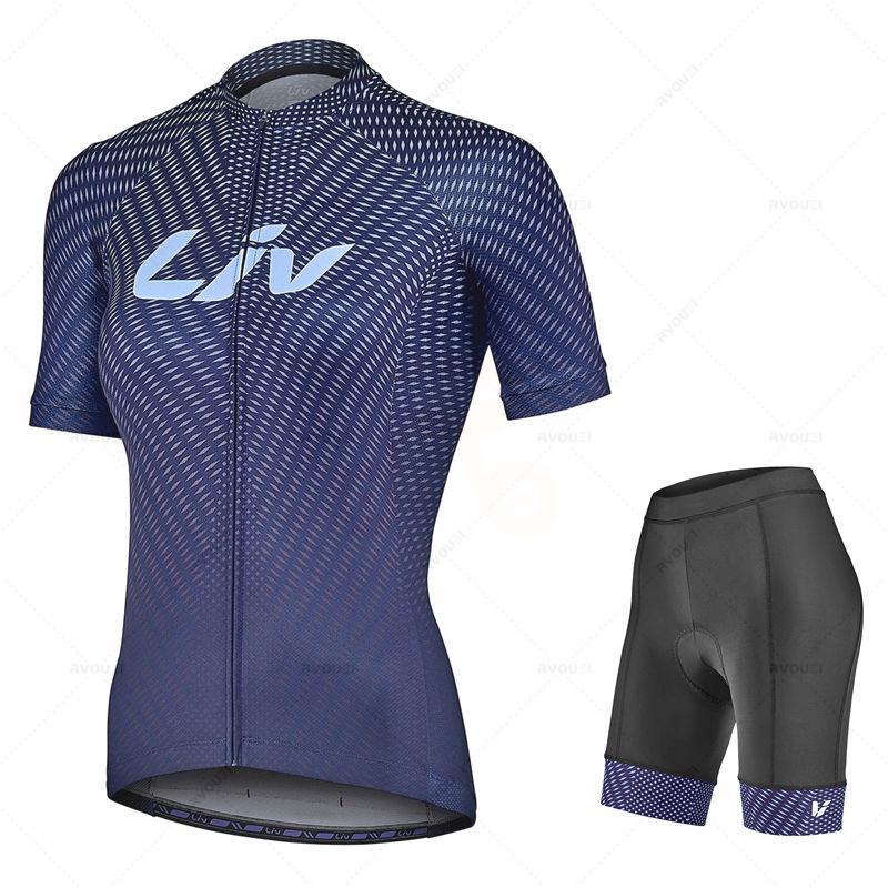 Women's Summer Cycling Jersey for Road Biking and Downhill Riding