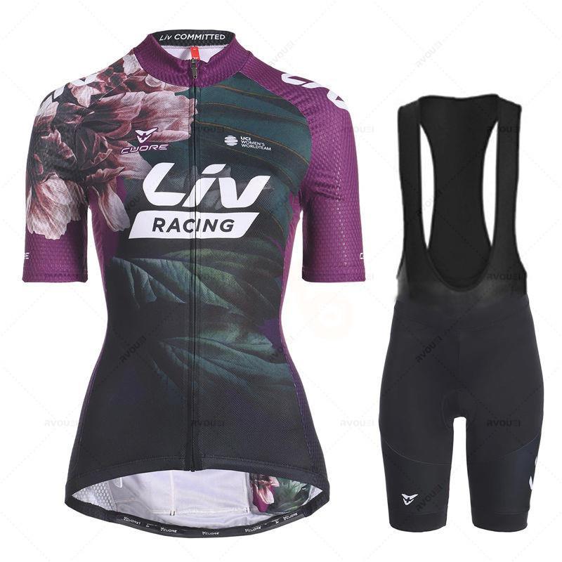 Women's Summer Cycling Jersey for Road Biking and Downhill Riding