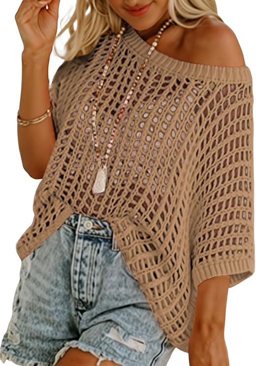 Women's Summer Hollow-out Knitted Sweater