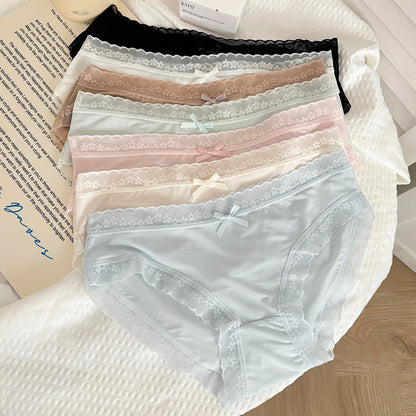 Women's Summer Pure Cotton Lace Underwear