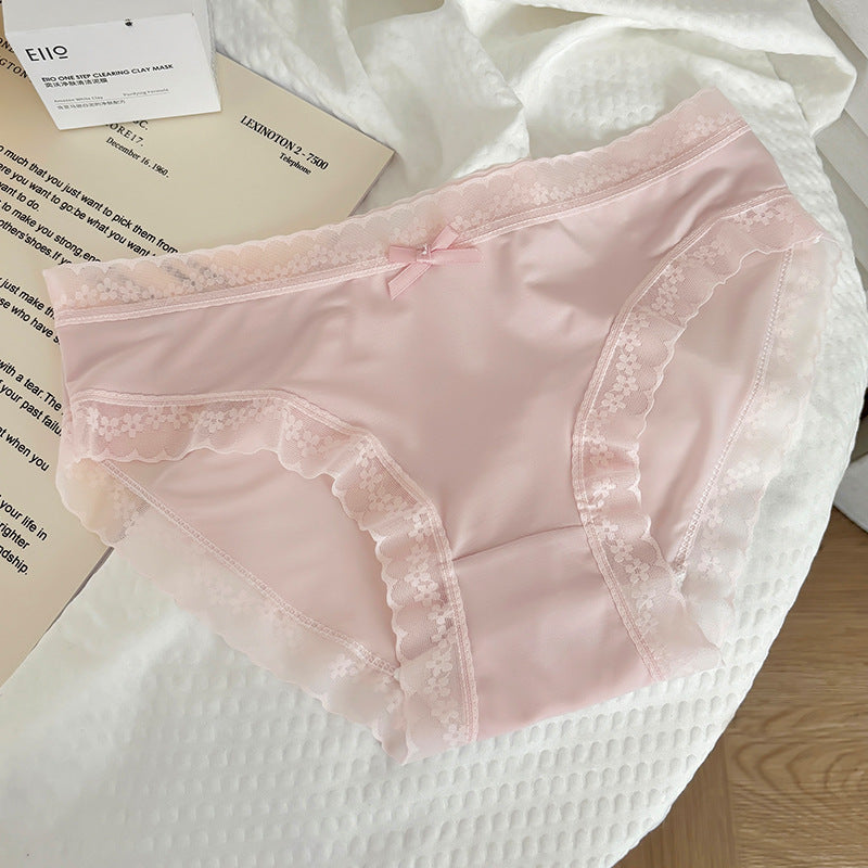 Women's Summer Pure Cotton Lace Underwear
