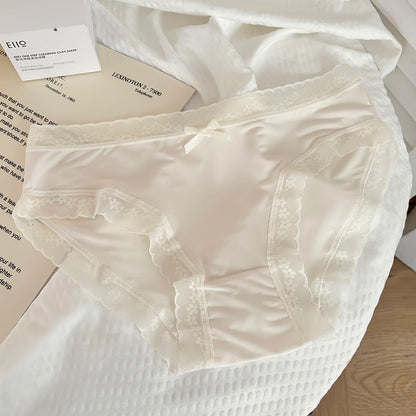 Women's Summer Pure Cotton Lace Underwear