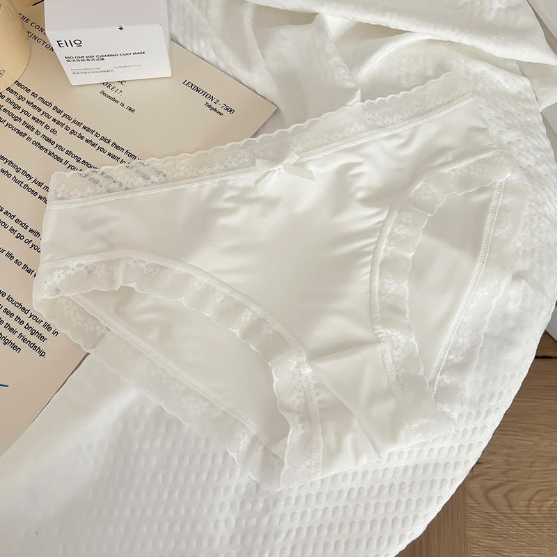 Women's Summer Pure Cotton Lace Underwear