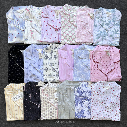 Women's Summer Short Sleeve Pajama Set Shorts Loungewear