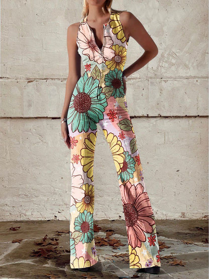 Women's Summer Twill Jumpsuit