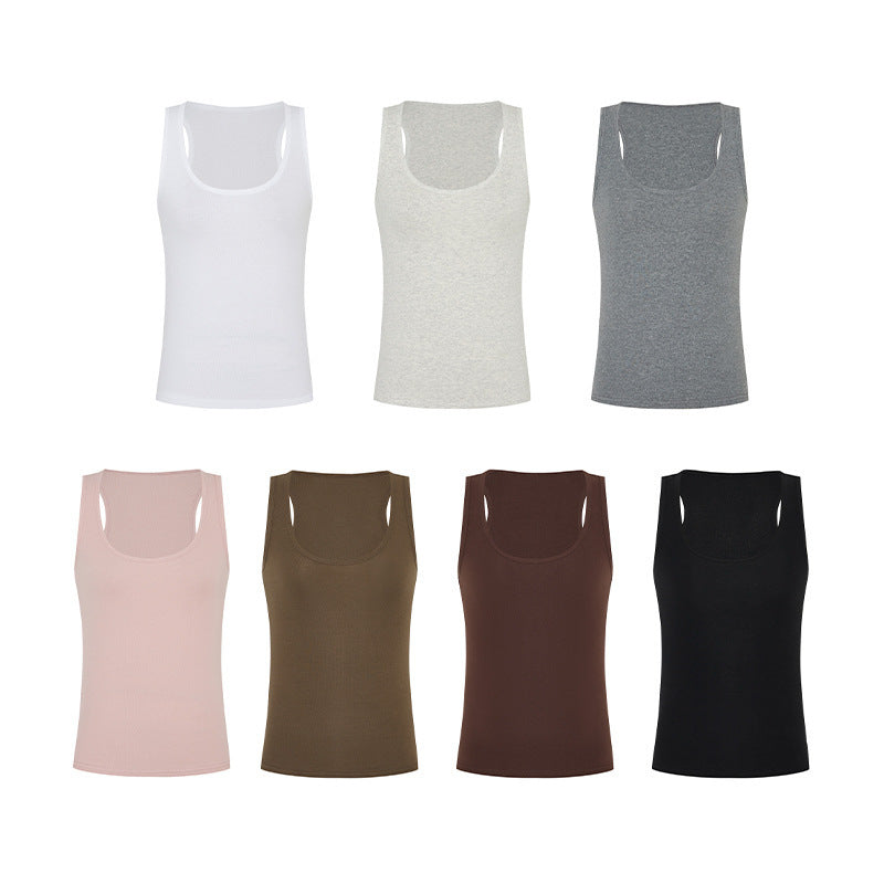 Women's Summer U-Neck Sleeveless Tank Top