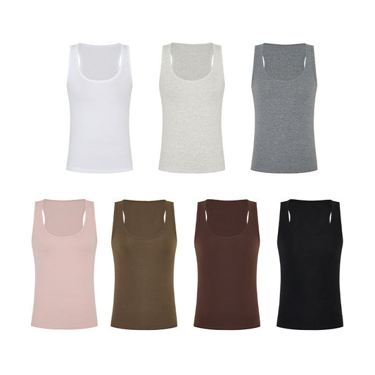 Women's Summer U-Neck Sleeveless Tank Top
