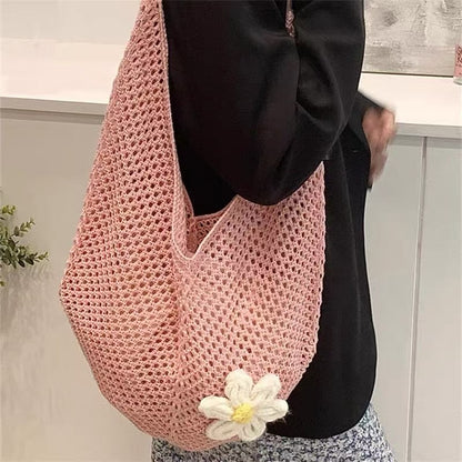 Women's Summer Woven Straw Crossbody Bag