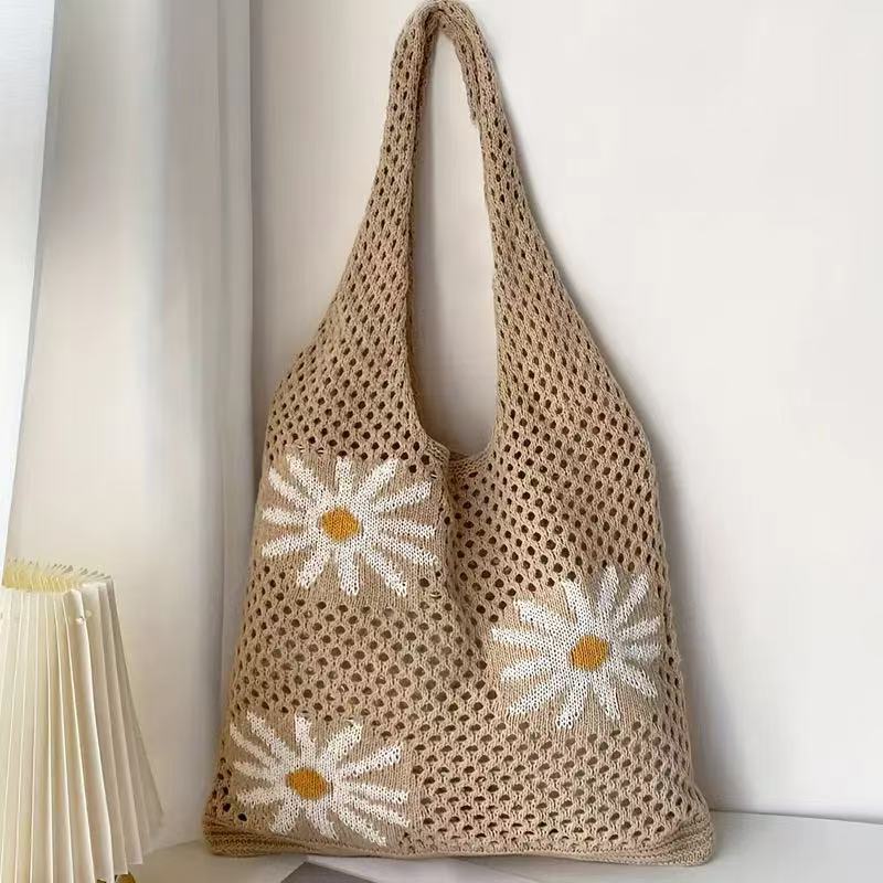 Women's Summer Woven Straw Crossbody Bag