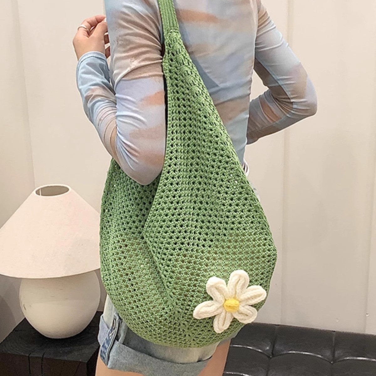 Women's Summer Woven Straw Crossbody Bag
