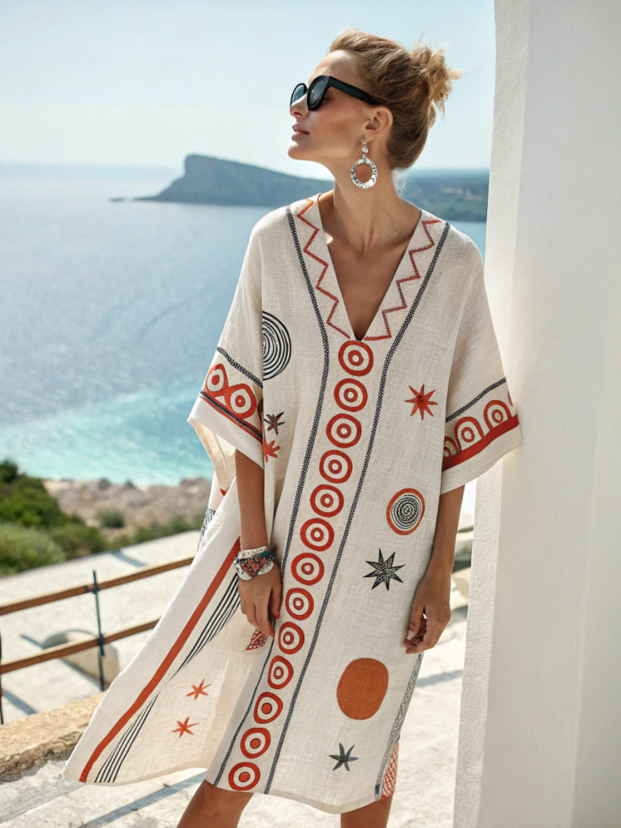 Women's Super Fairy V Neck Dress