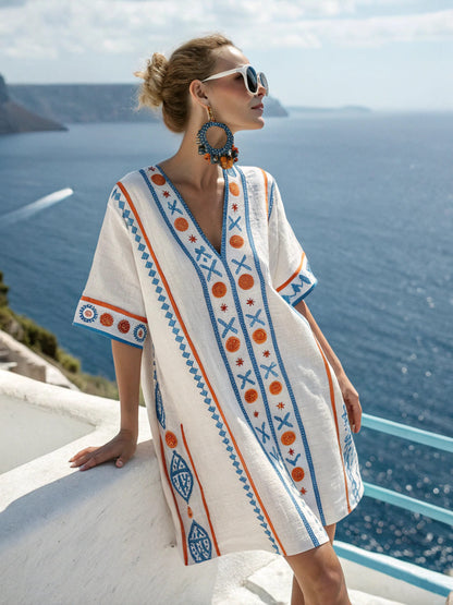 Women's Super Fairy V Neck Dress