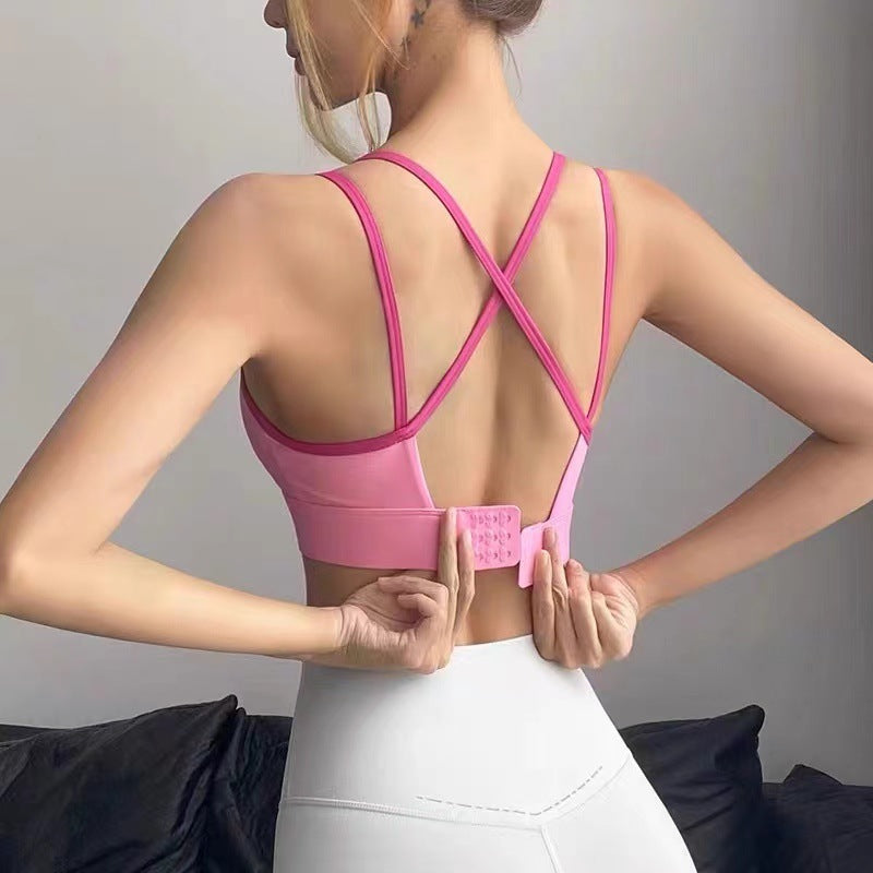 Women's Supportive Quick-Dry Sports Bra Top