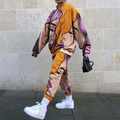Women's sweatshirt suit