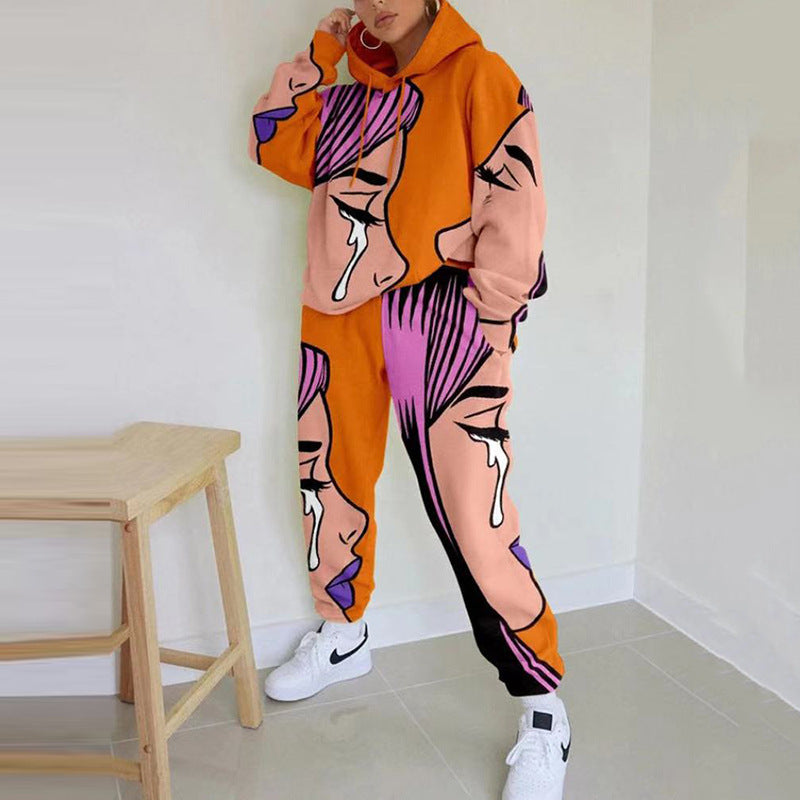 Women's sweatshirt suit