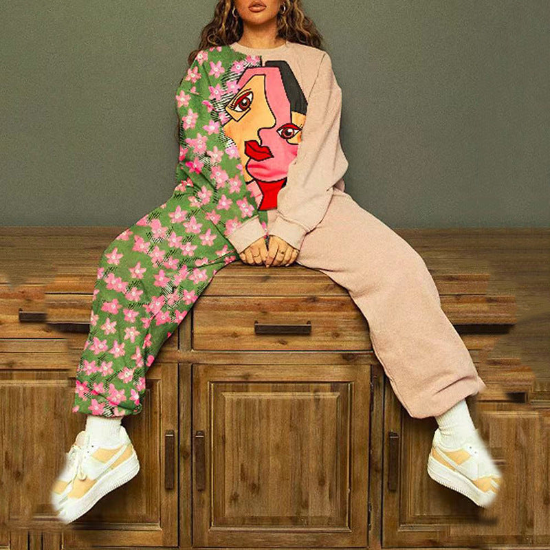 Women's sweatshirt suit