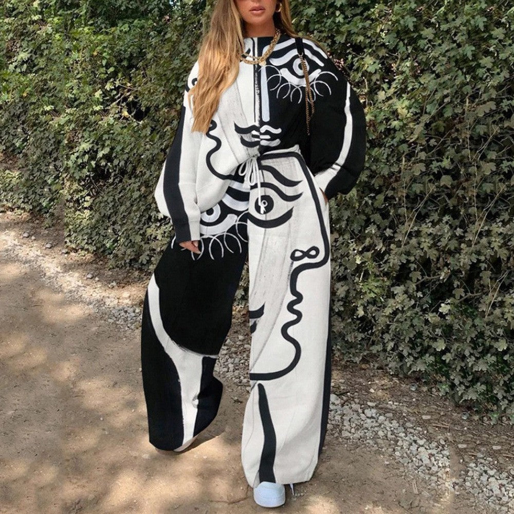 Women's sweatshirt suit