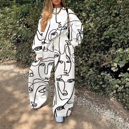 Women's sweatshirt suit