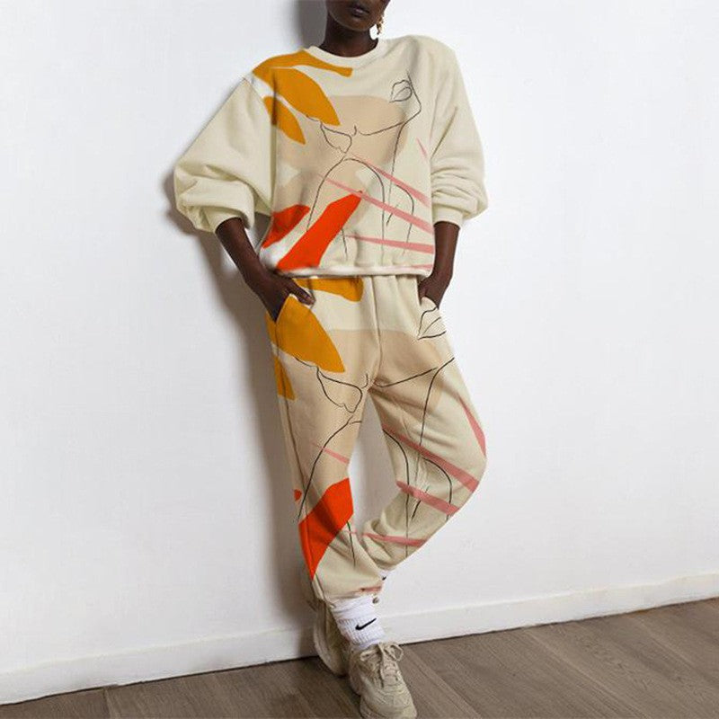 Women's sweatshirt suit