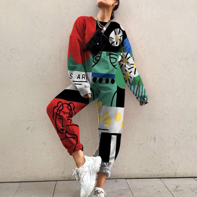 Women's sweatshirt suit