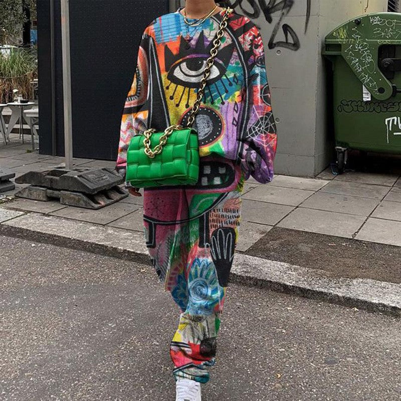 Women's sweatshirt suit