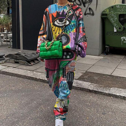 Women's sweatshirt suit