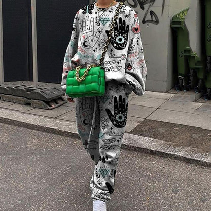 Women's sweatshirt suit