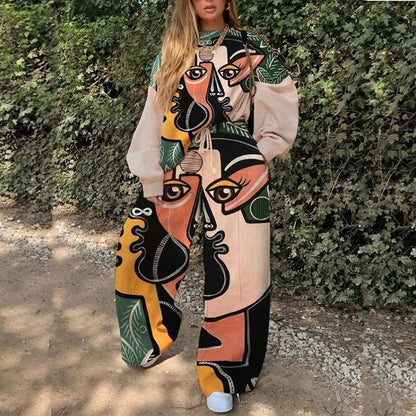 Women's sweatshirt suit