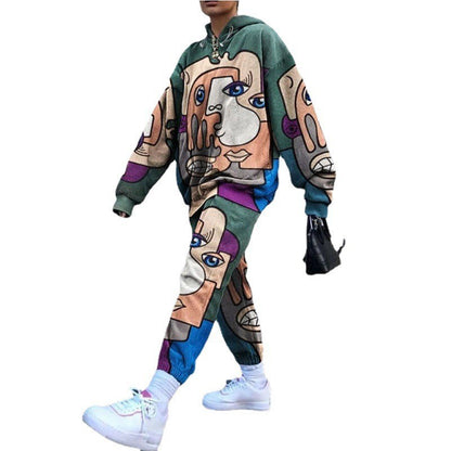 Women's sweatshirt suit