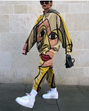 Women's sweatshirt suit