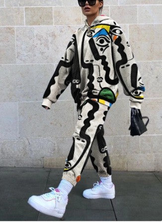 Women's sweatshirt suit