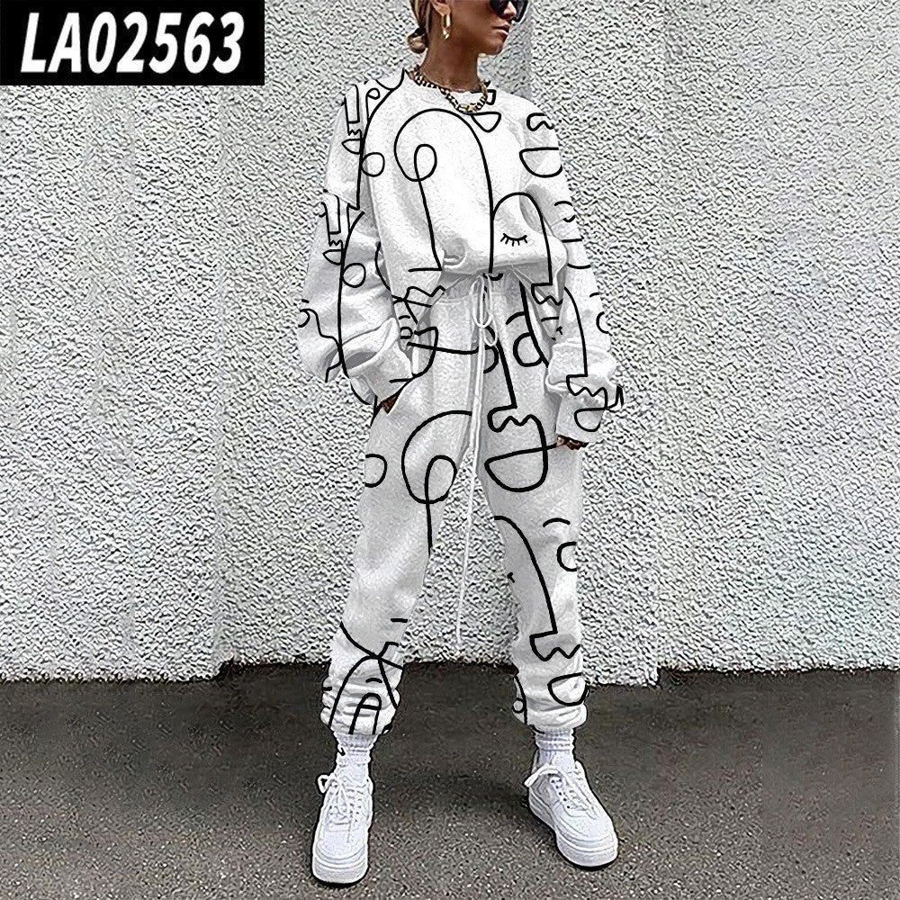 Women's sweatshirt suit
