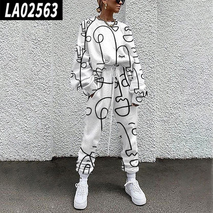 Women's sweatshirt suit