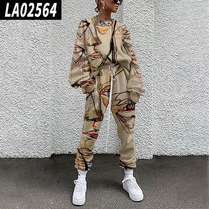 Women's sweatshirt suit