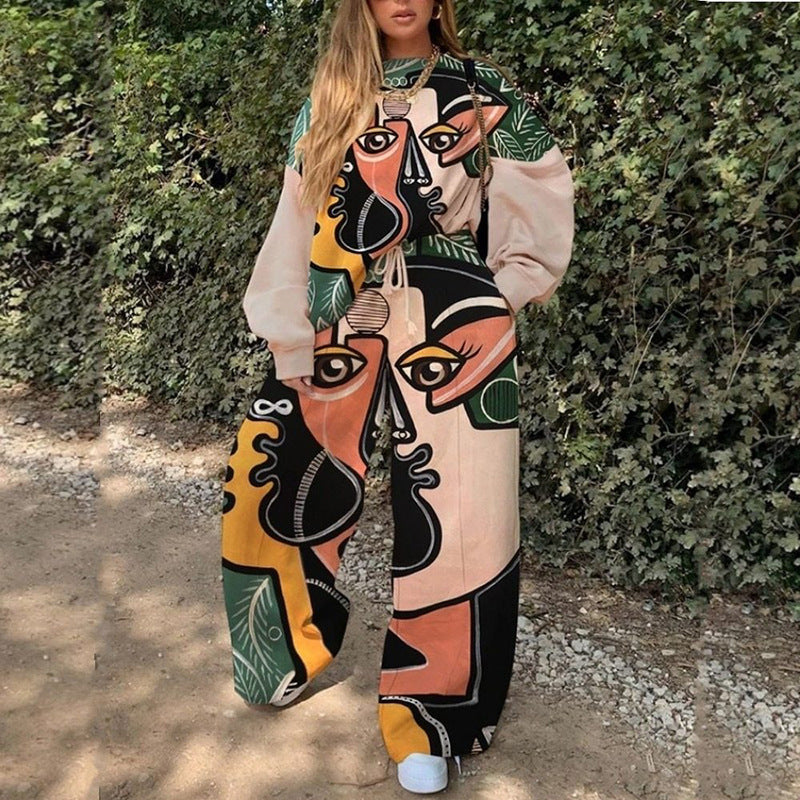 Women's sweatshirt suit