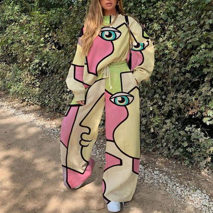 Women's sweatshirt suit